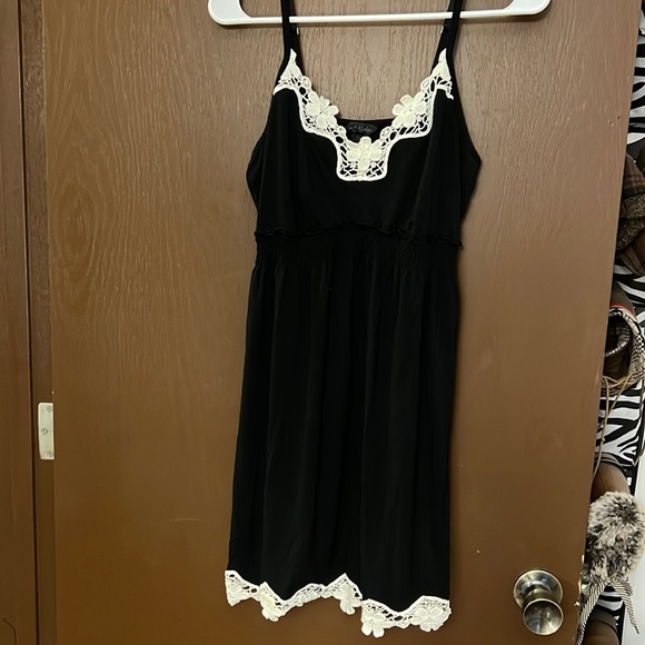 good nights Other - Black & lace slip